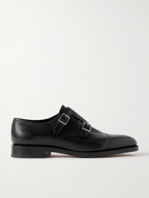John Lobb William Leather Monk-Strap Shoes