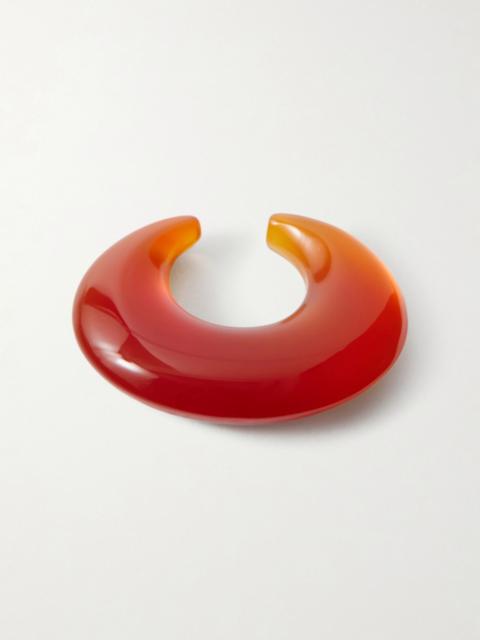 Sophie Buhai Carnelian Discus ear cuff Red