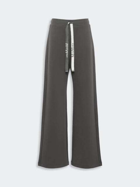 'S Max Mara BALI Double jersey wide-leg trousers - DARK GREY