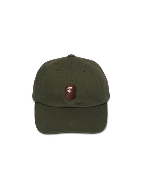 BAPE Ape Head Panel Cap 'Olive Drab'