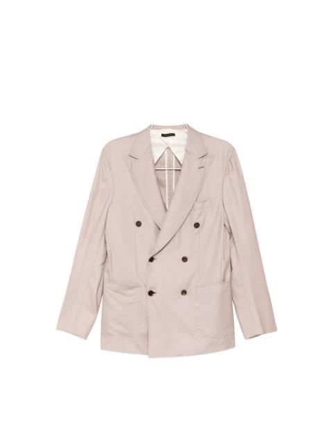 Brioni DOUBLE-BREASTED PEAK-LAPEL JACKET