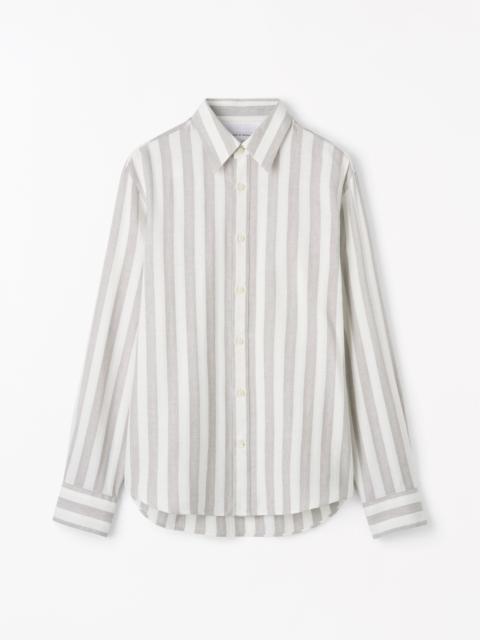 TIGER OF SWEDEN Bennett Striped Herringbone Shirt