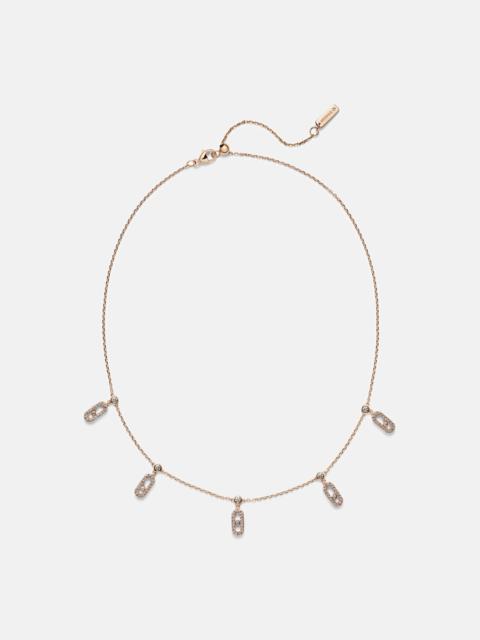 MESSIKA Move Uno 18kt rose gold choker with diamonds