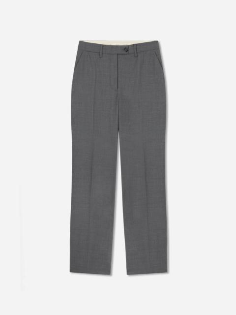 CO Tailored Straight Pant in Melange Wool