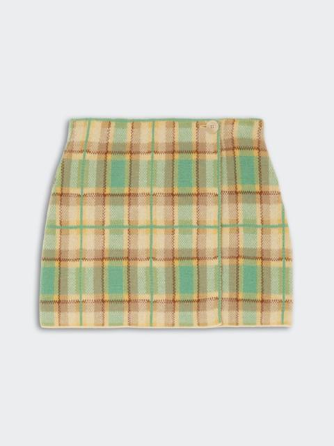 GUEST IN RESIDENCE Tartan Mini Skirt