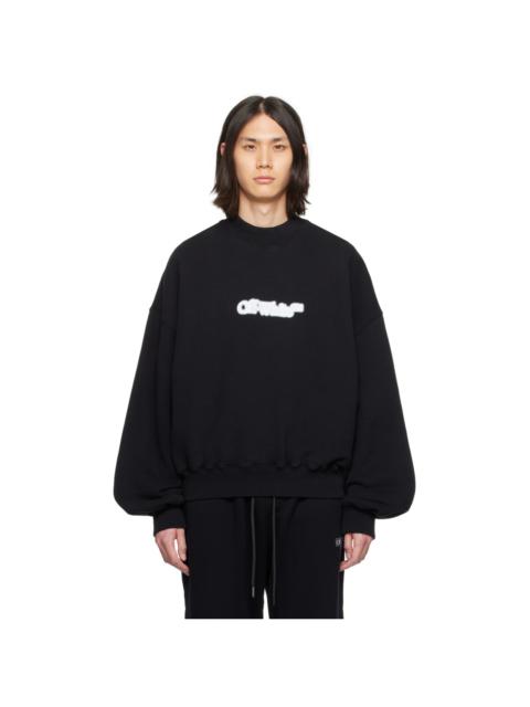 Off-White Black Blurr Book Over Sweatshirt