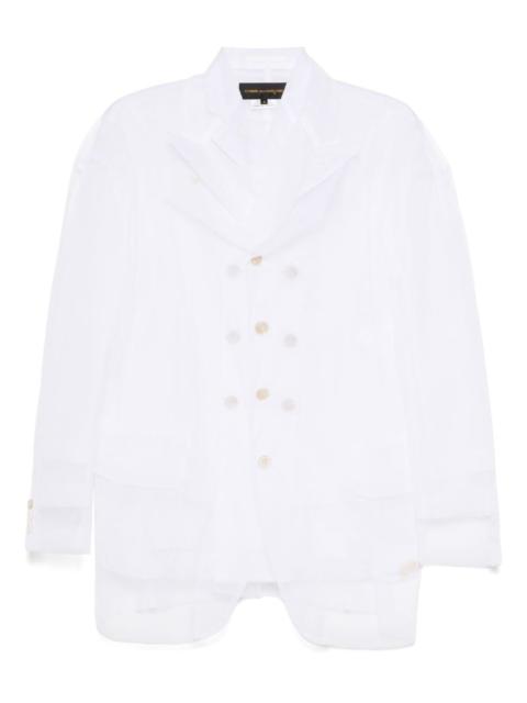 Comme Des Garçons mesh blazer