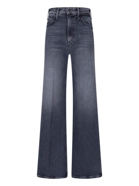 MOTHER FLARED JEANS "THE HUSTLER ROLLER SNEAK"