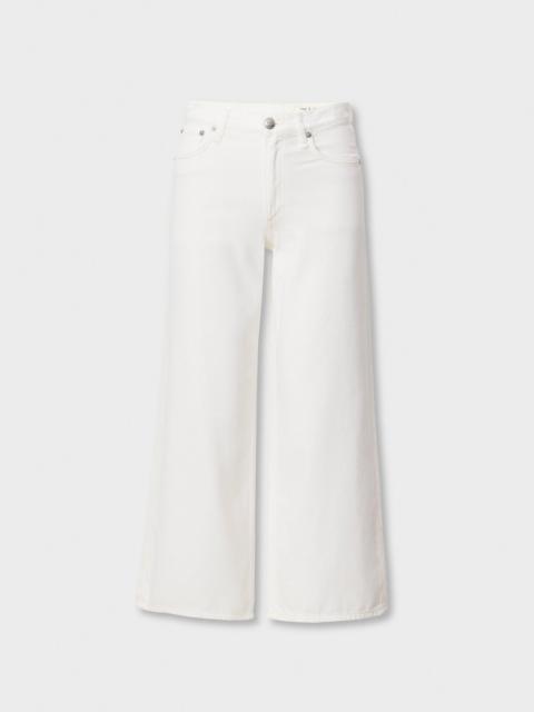rag & bone Andi Ankle Wide-Leg Jean High-Rise in Featherweight Denim