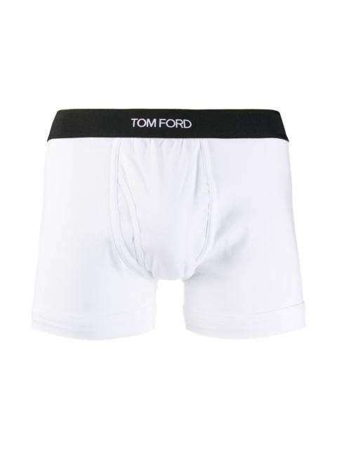 TOM FORD LOGO WAISTBAND BOXER BRIEFS