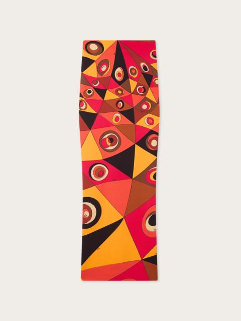 PUCCI OCCHI PRINT LONG SKIRT