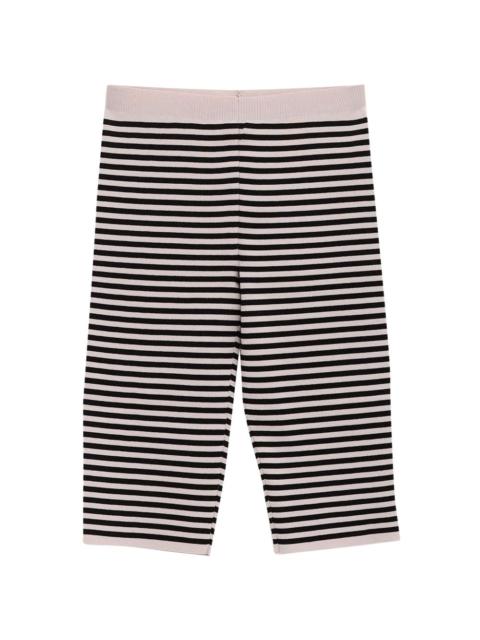 gimaguas striped cycling shorts