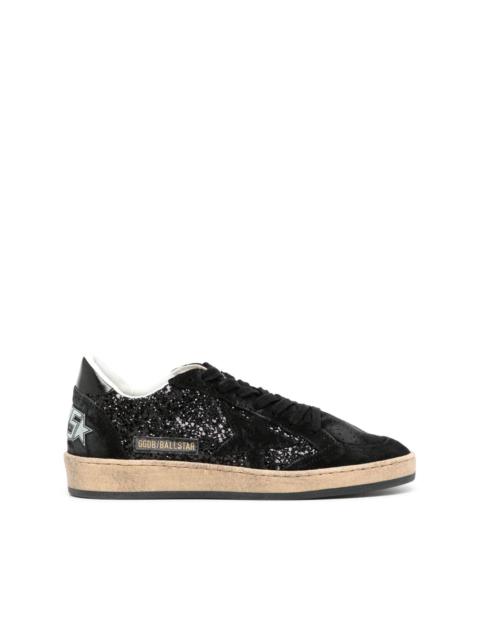 Ball Star glitter-embellished sneakers