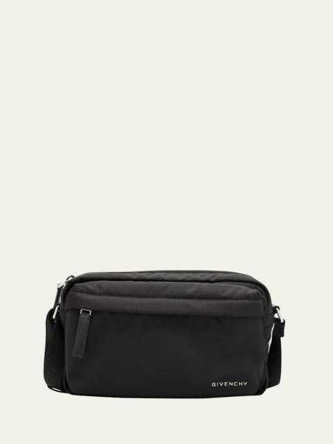 Givenchy Men's Essential U Nylon Crossbody Bag