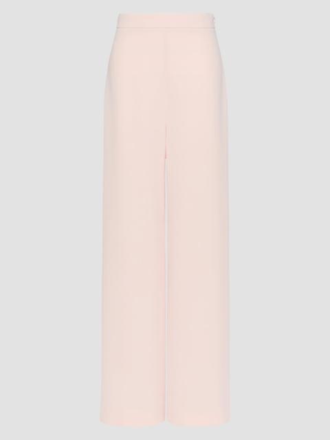 Max Mara Women's Cady Wide-Leg Trousers - Pink