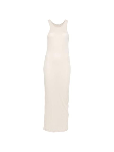 entire studios racerback ruched midi dress