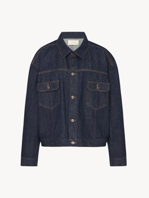 The Row Ness Jacket in Cotton and Cashmere