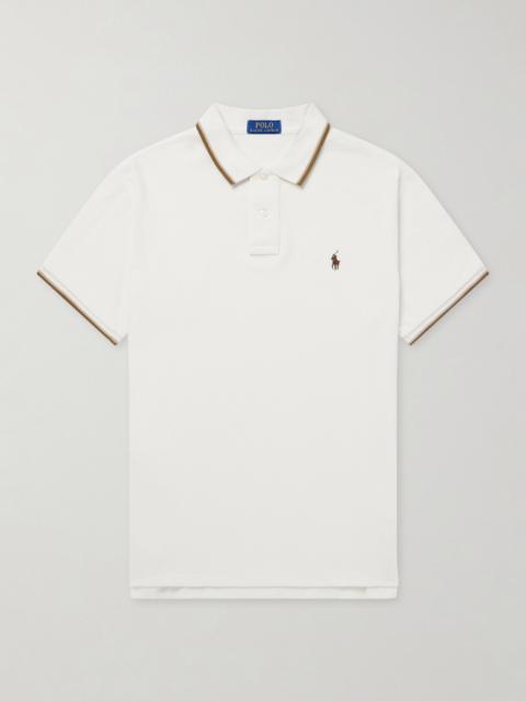 Polo Ralph Lauren Logo-Embroidered Cotton-Piqué Polo Shirt