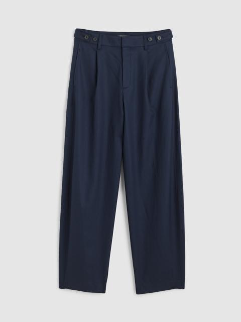 Madewell The Barrel-Leg Pant in Drapey Twill