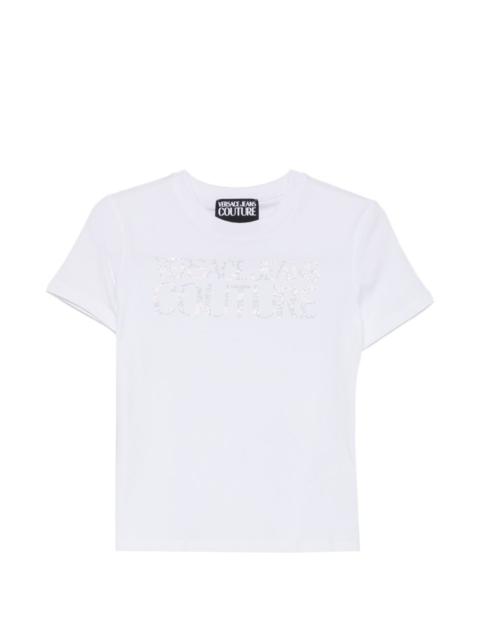 VERSACE JEANS COUTURE lettered T-shirt