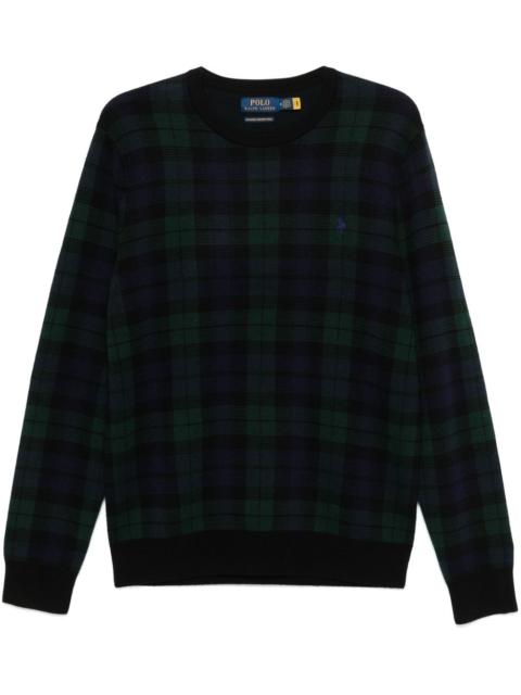 Polo Ralph Lauren check-pattern sweater