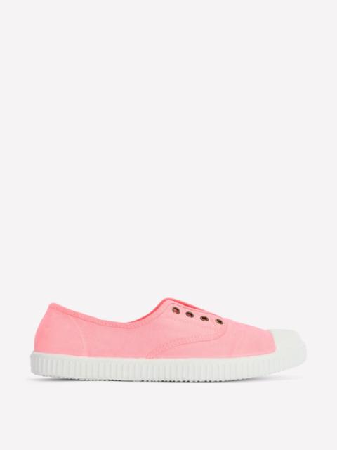 BODEN Laceless Canvas Plimsoll-Spring Blossom Pink