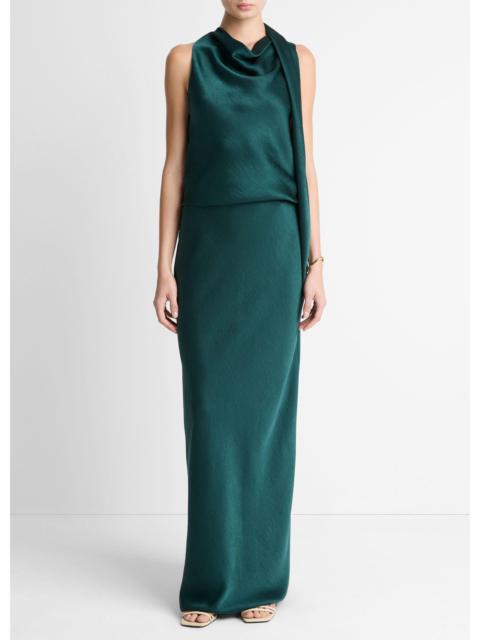 Vince Satin Bias Column Skirt