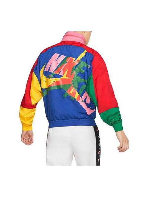 Men's Nike Large Logo Knit Sports Jacket CV7418-891