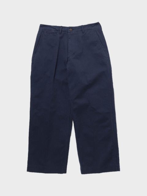 BEAMS PLUS MIL Trousers Herringbone - Navy