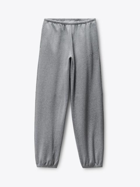 Mid-Rise Sweatpant in Cotton Terry Relaxed