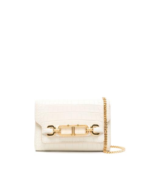 mini Whitney leather clutch bag