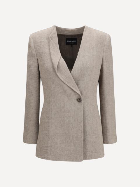 GIORGIO ARMANI Linen Blazer