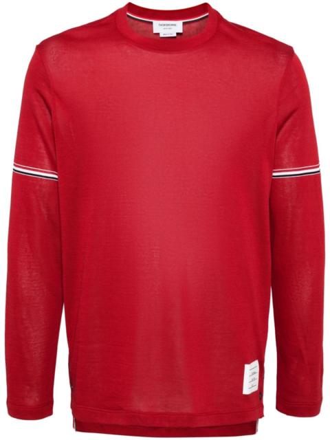 Thom Browne cotton stripe T-shirt