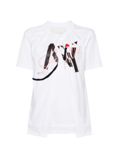 3.1 Phillip Lim NY Lover Sliced T-shirt