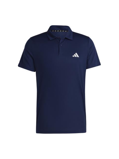 adidas Train Essentials Training Polo Shirt 'Dark Blue' IB8104