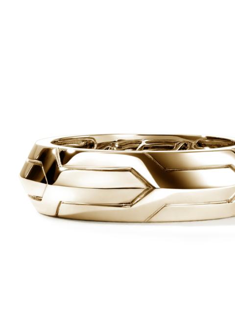 JOHN HARDY Icon 50 Band Ring, Gold, 5MM
