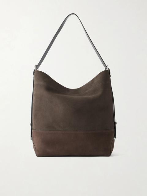 Lemaire Belted Nubuck Leather Tote Bag