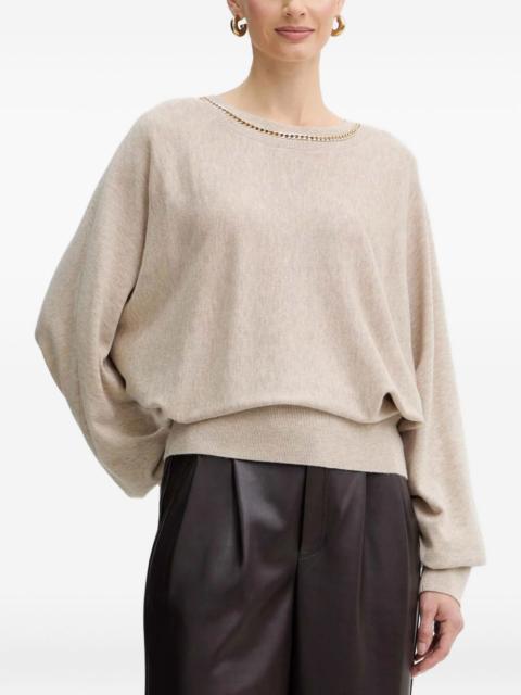 GUESS USA x Marciano chain-detail sweater