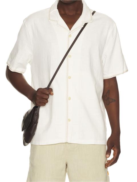 Marine Layer Embroidered Resort Shirt