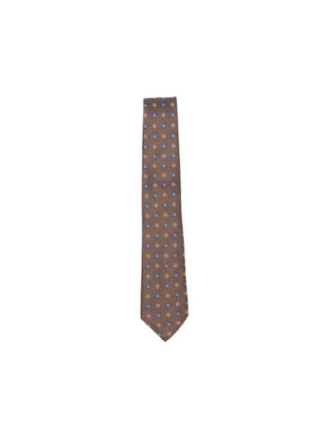 Canali geometric-pattern tie
