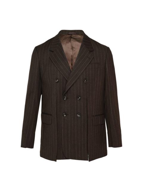 Simone Rocha Double Breasted Pinstripe Jacket