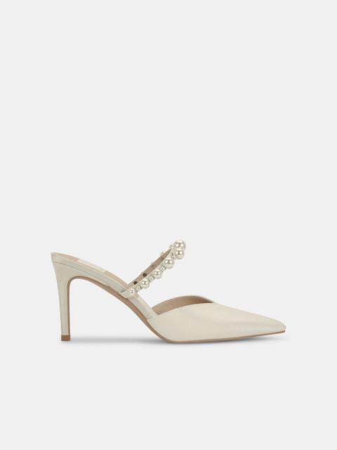 dolce vita KANIKA PEARL HEELS VANILLA SILK