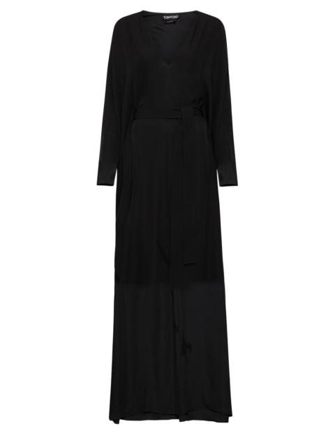 Georgette long kaftan