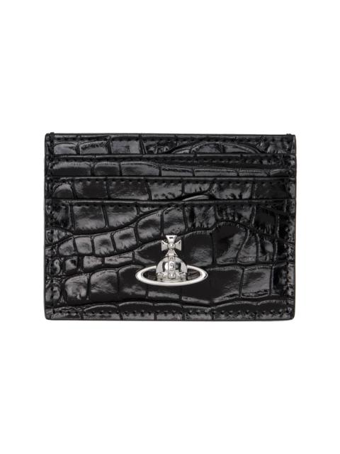 Vivienne Westwood Black Flat Card Holder