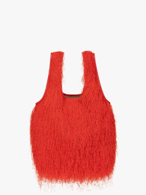 Dries Van Noten MINI RUFFLED TOTE BAG