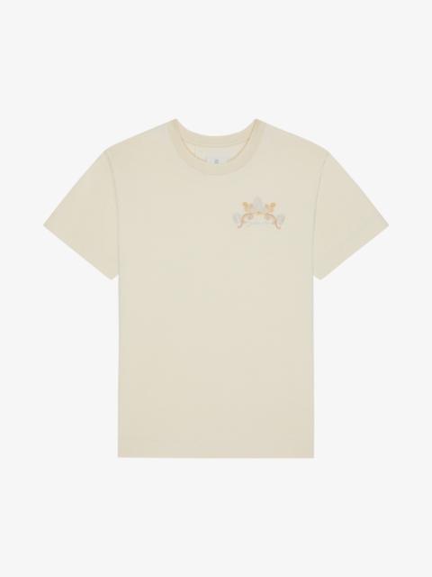 Givenchy T-SHIRT IN COTTON WITH BAROQUE EMBROIDERY