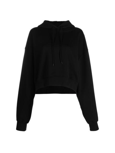 drawstring cotton hoodie