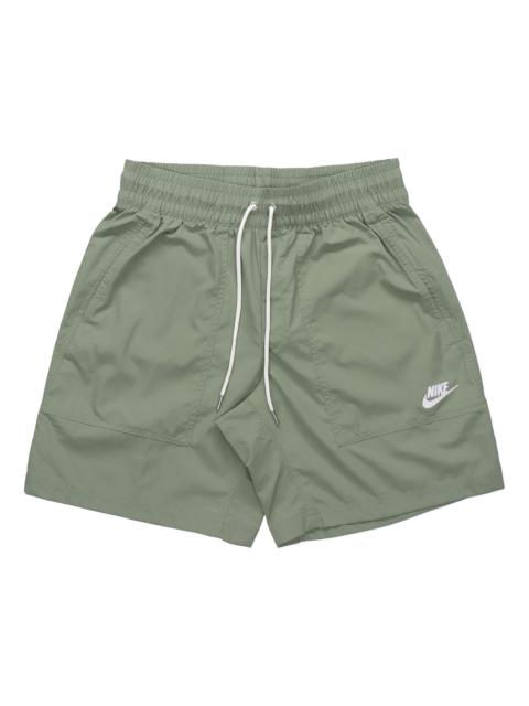 Nike Nike Sportswear Sports Training Big Pocket Woven Shorts Green Light green CU4472-353