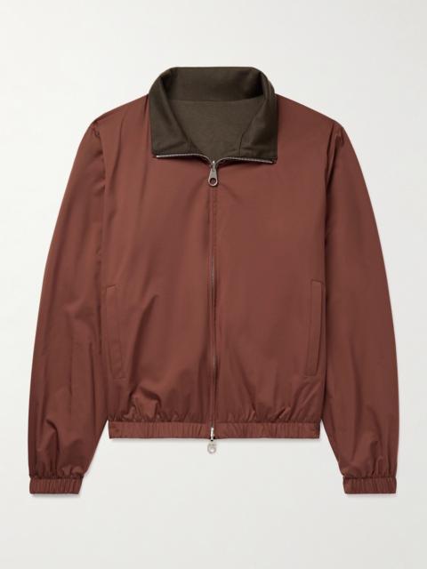 Loro Piana Reversible Windmate® Storm System® Nylon and Cashmere Blouson Jacket