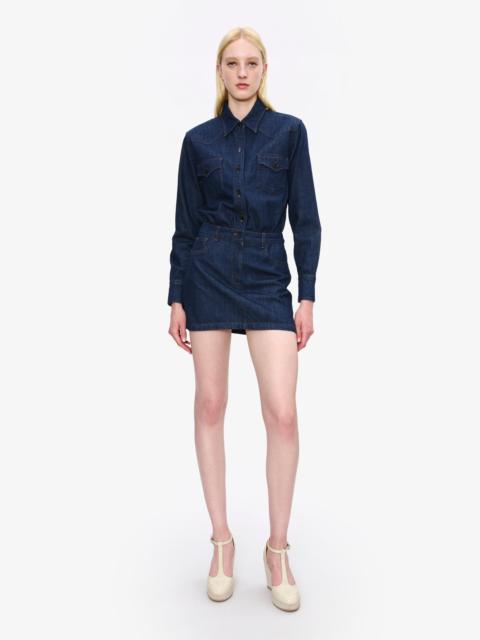 A.P.C. WESTERN SHIRT-DRESS